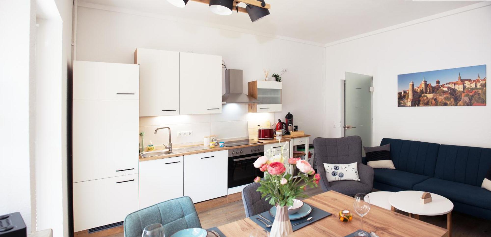 Savor Appartement 5 Personen 2 Schlafzimmer Babybett Netflix Balkon Zentrum Будишин Екстер'єр фото