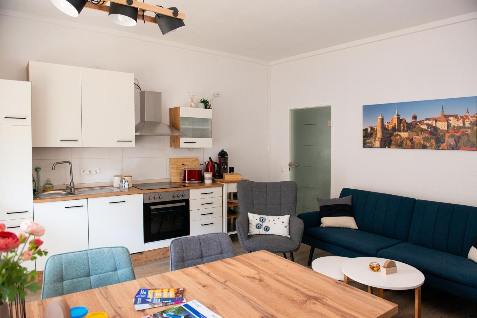 Savor Appartement 5 Personen 2 Schlafzimmer Babybett Netflix Balkon Zentrum Будишин Екстер'єр фото