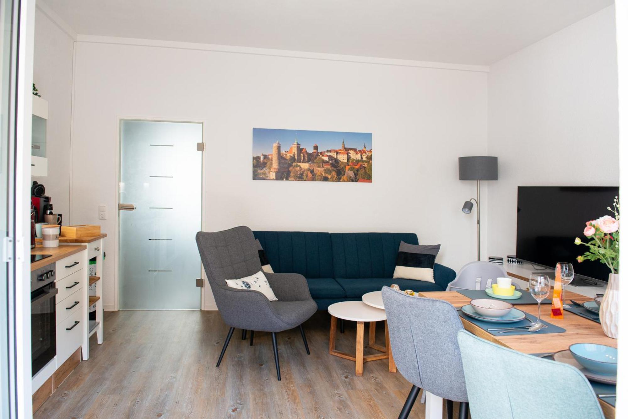 Savor Appartement 5 Personen 2 Schlafzimmer Babybett Netflix Balkon Zentrum Будишин Екстер'єр фото